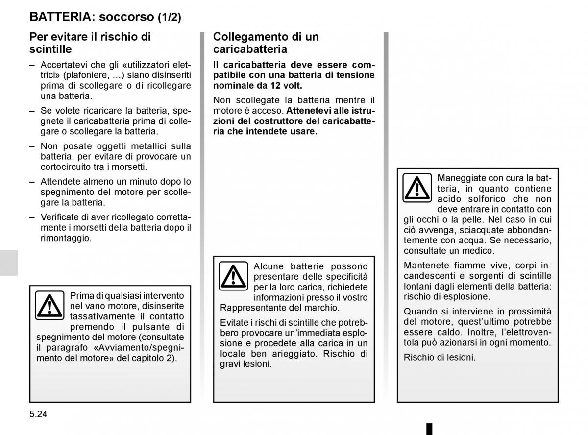 Renault Captur manuale del proprietario / page 204