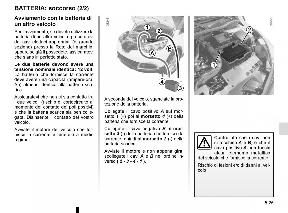 Renault Captur manuale del proprietario / page 205