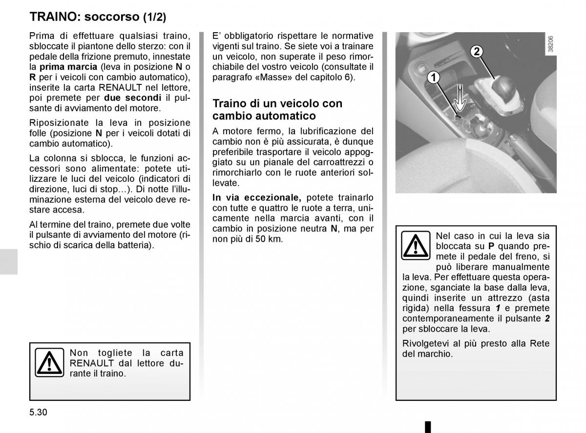 Renault Captur manuale del proprietario / page 210