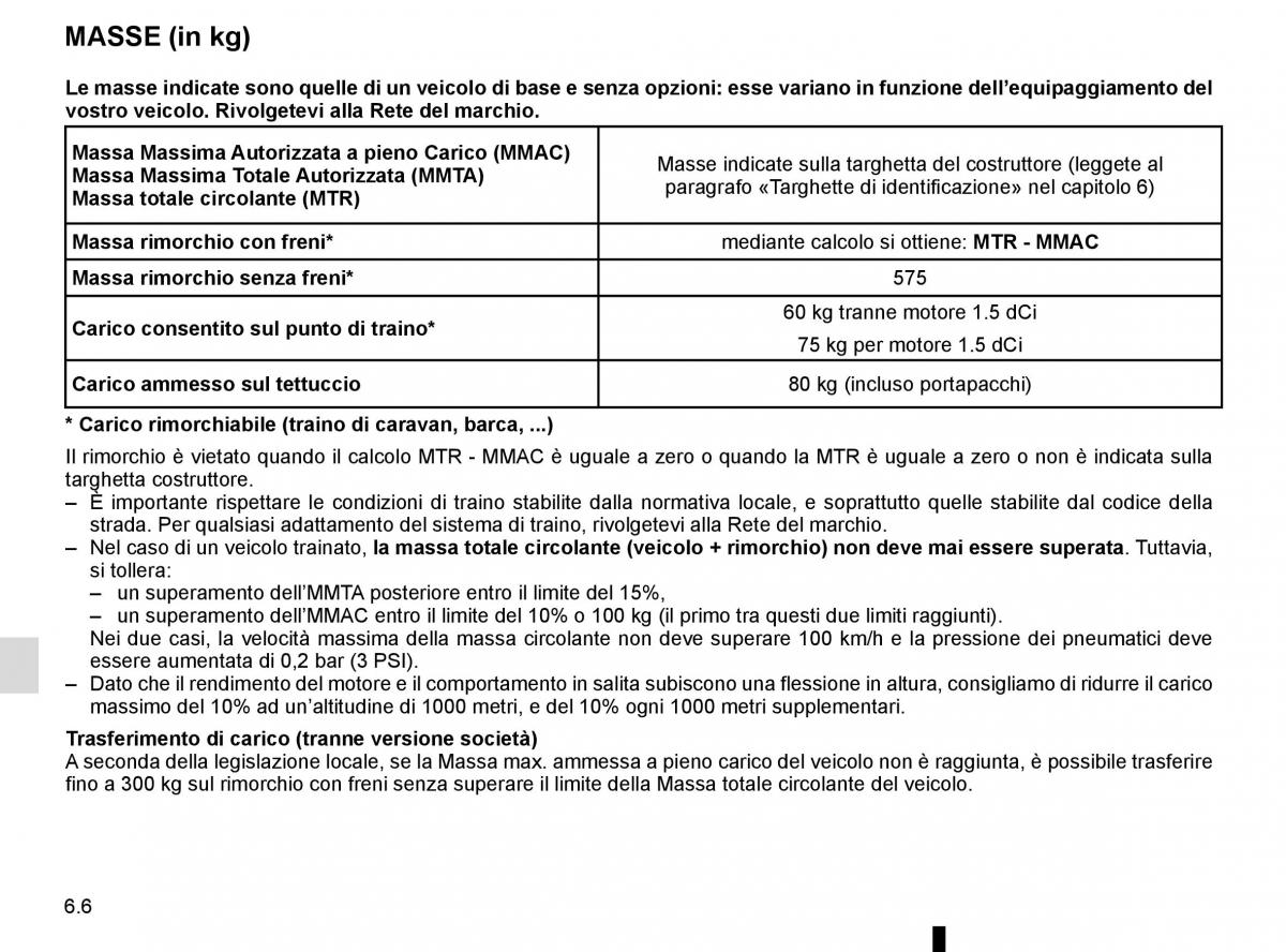 Renault Captur manuale del proprietario / page 224