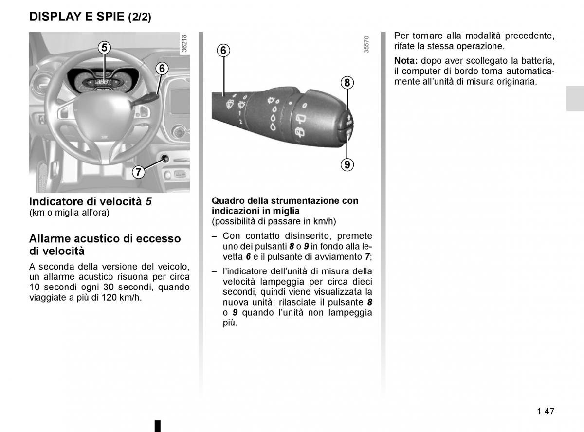 Renault Captur manuale del proprietario / page 53