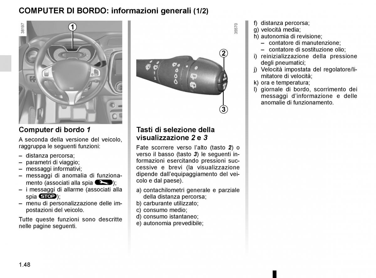 Renault Captur manuale del proprietario / page 54