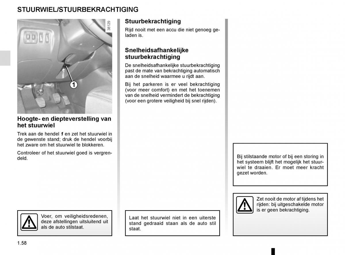 Renault Captur handleiding / page 64