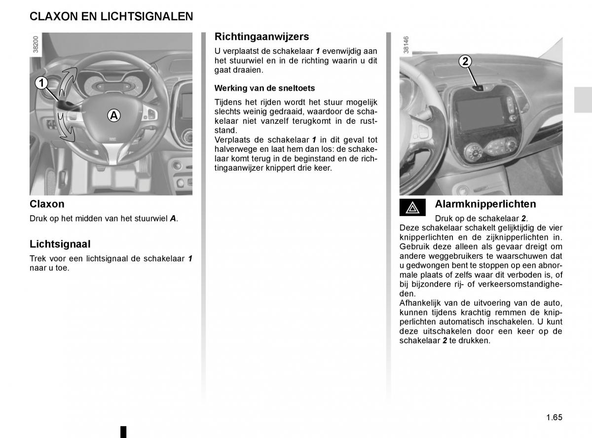 Renault Captur handleiding / page 71