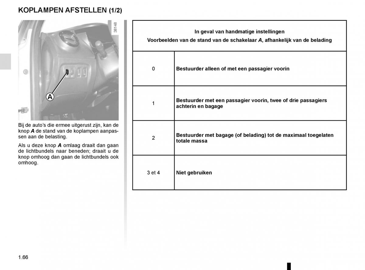 Renault Captur handleiding / page 72