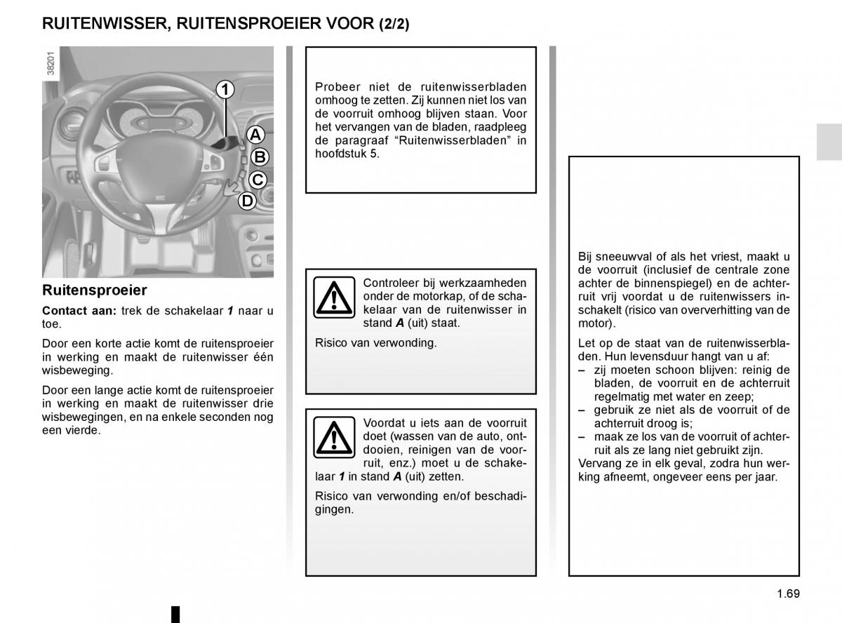 Renault Captur handleiding / page 75