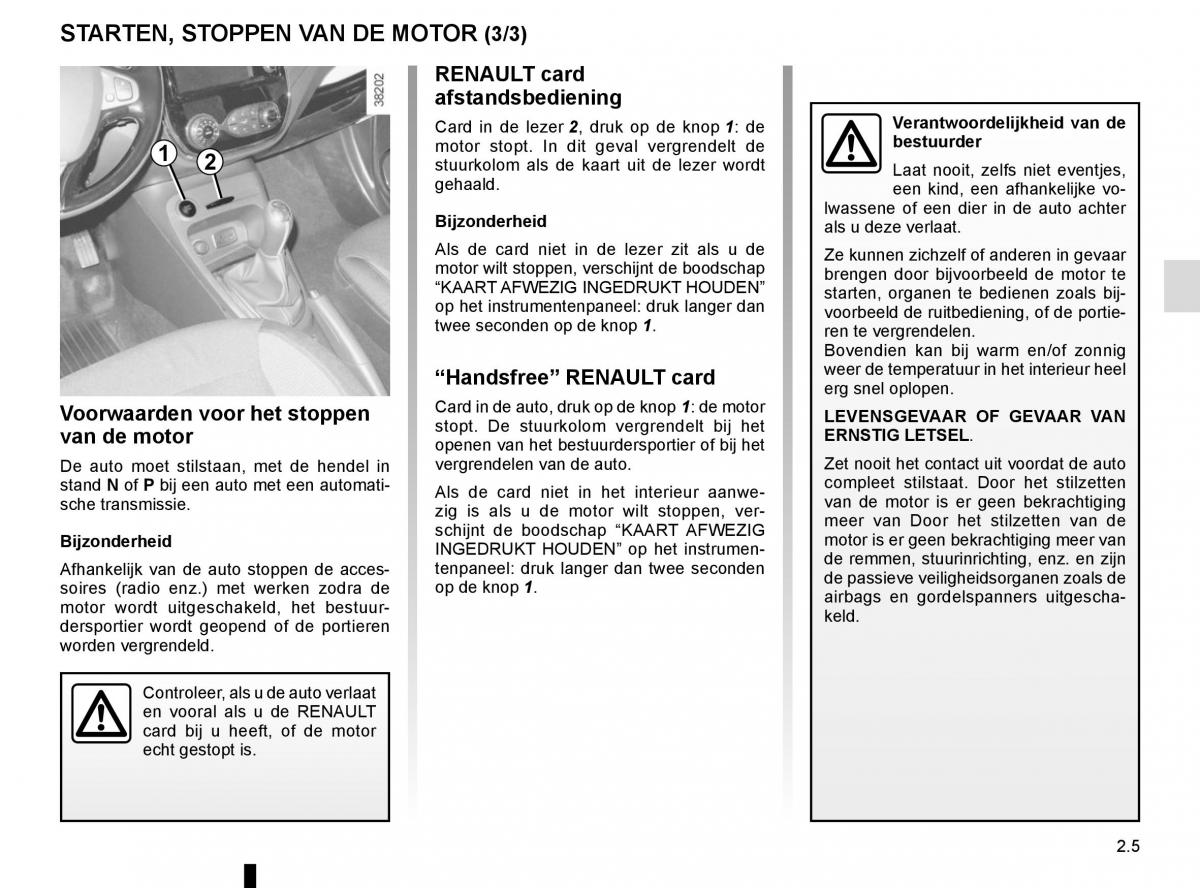 Renault Captur handleiding / page 85