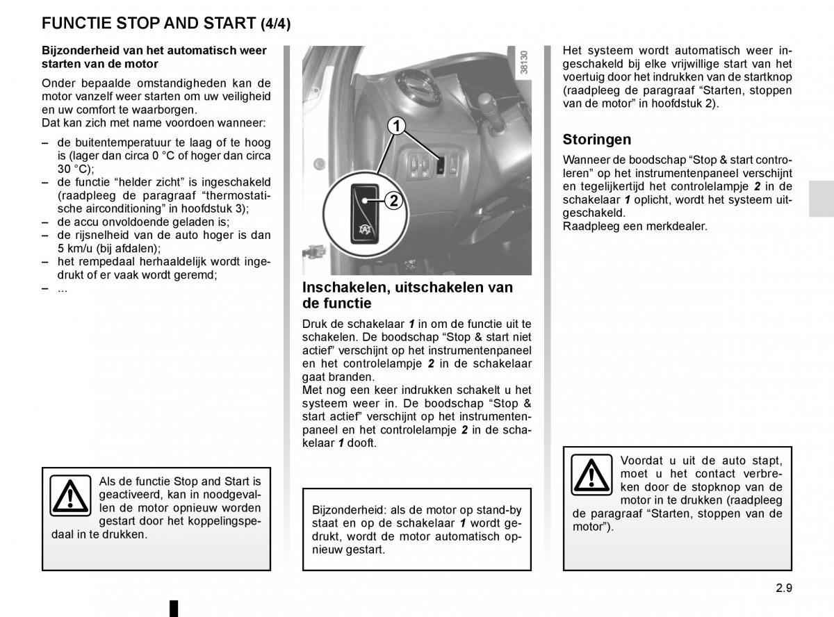 Renault Captur handleiding / page 89