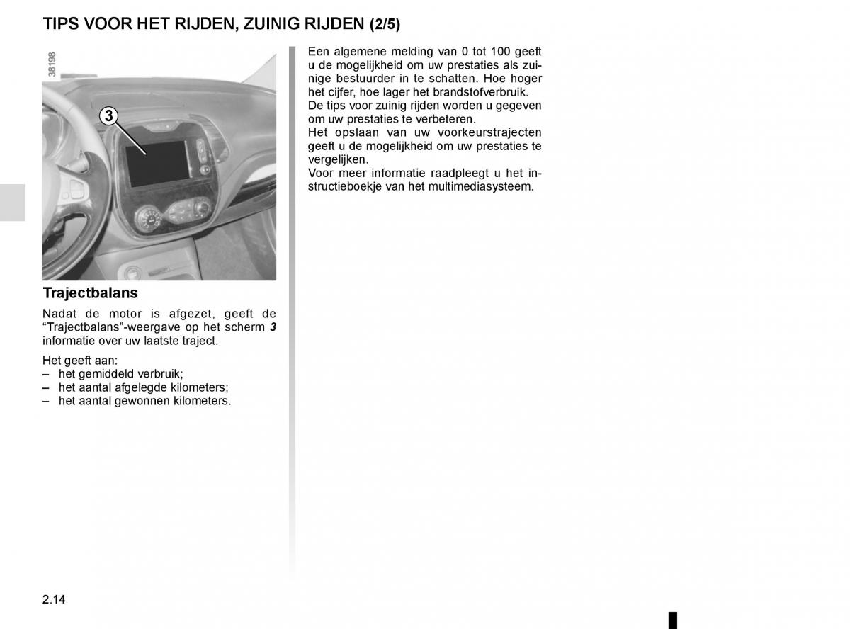 Renault Captur handleiding / page 94