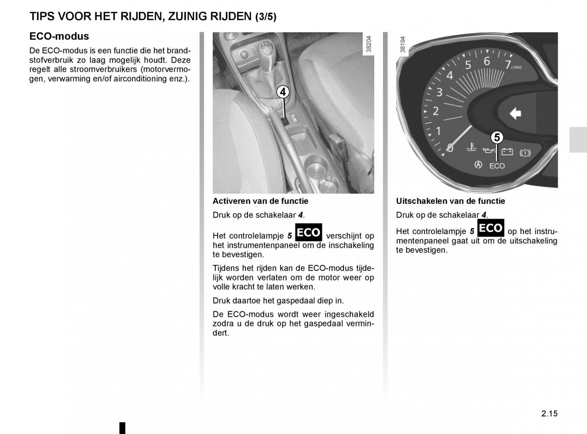 Renault Captur handleiding / page 95