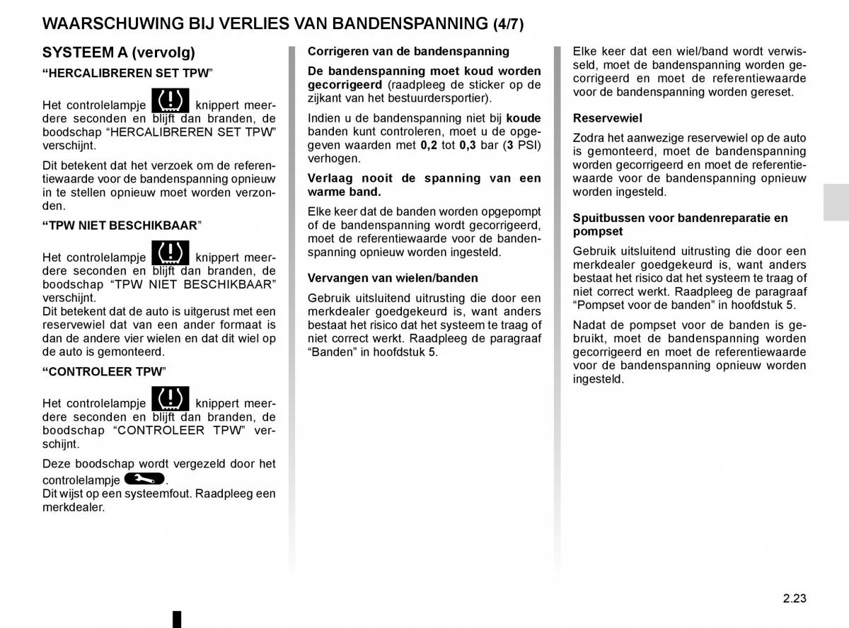 Renault Captur handleiding / page 103