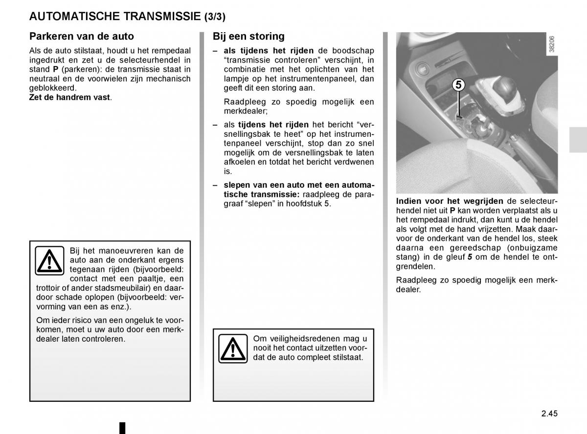 Renault Captur handleiding / page 125