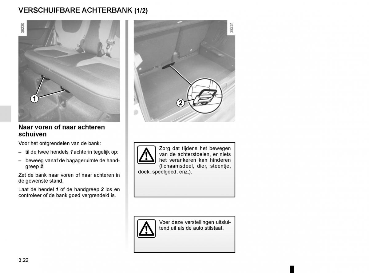 Renault Captur handleiding / page 148