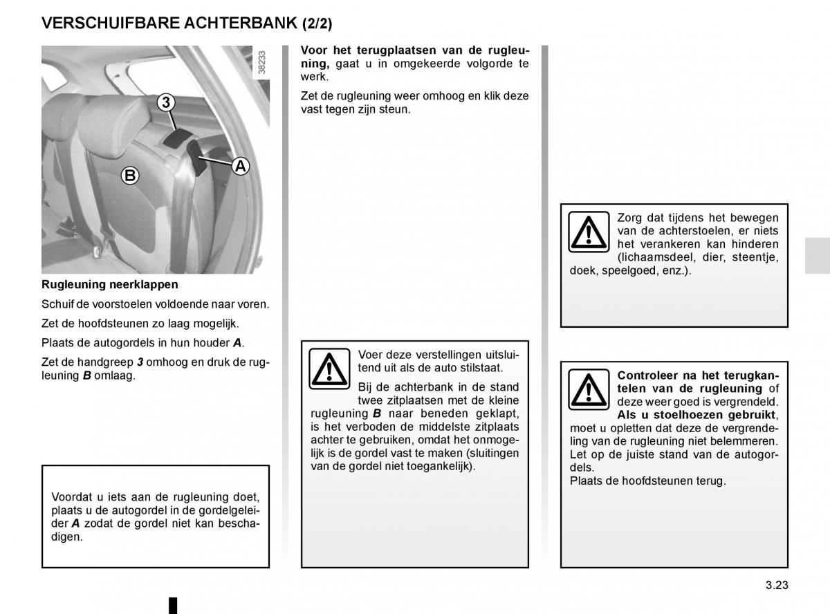 Renault Captur handleiding / page 149