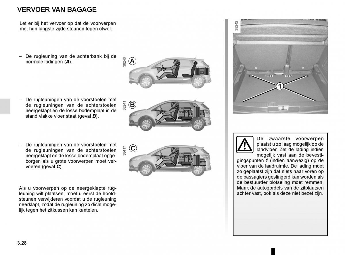 Renault Captur handleiding / page 154