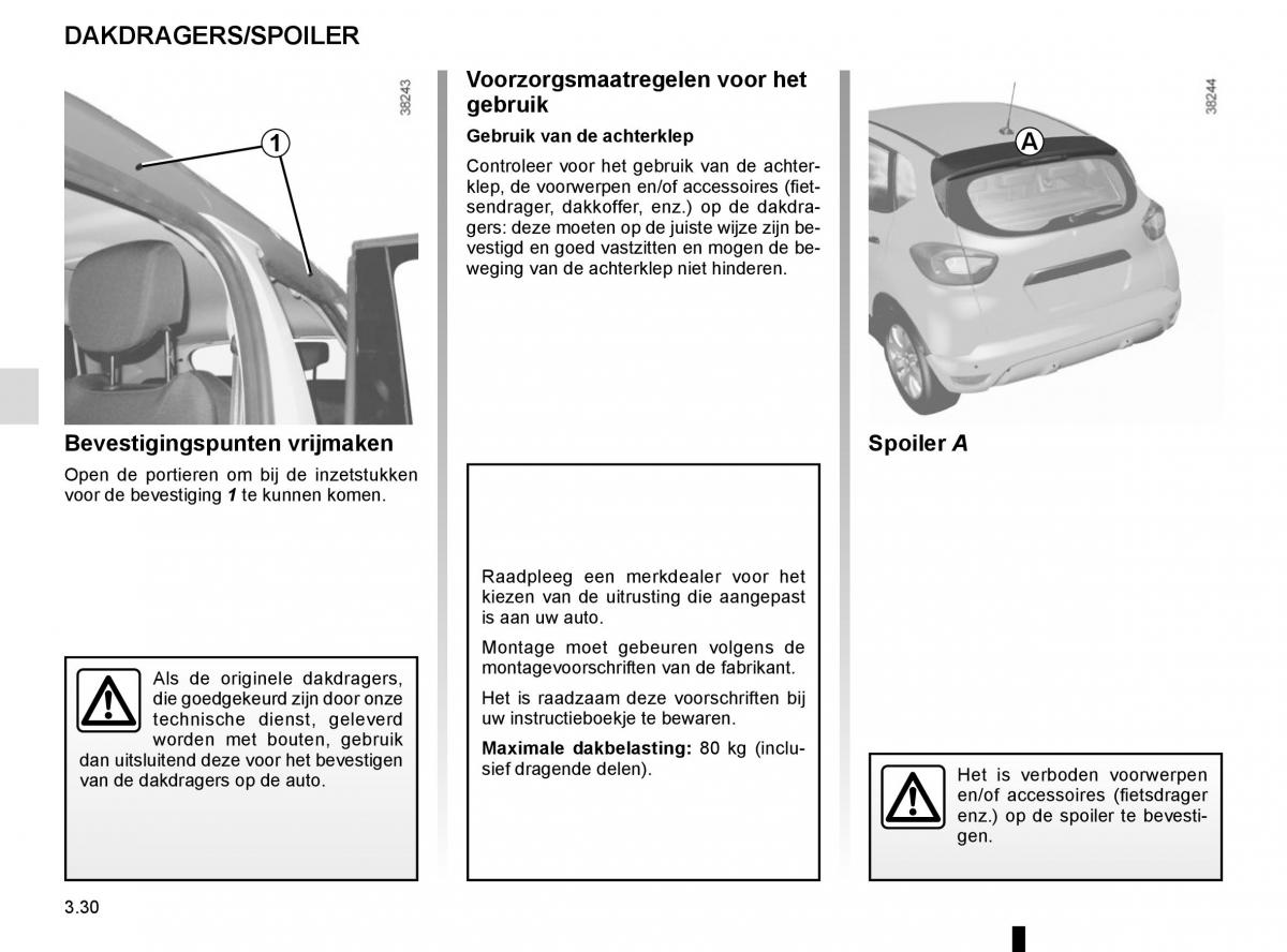 Renault Captur handleiding / page 156