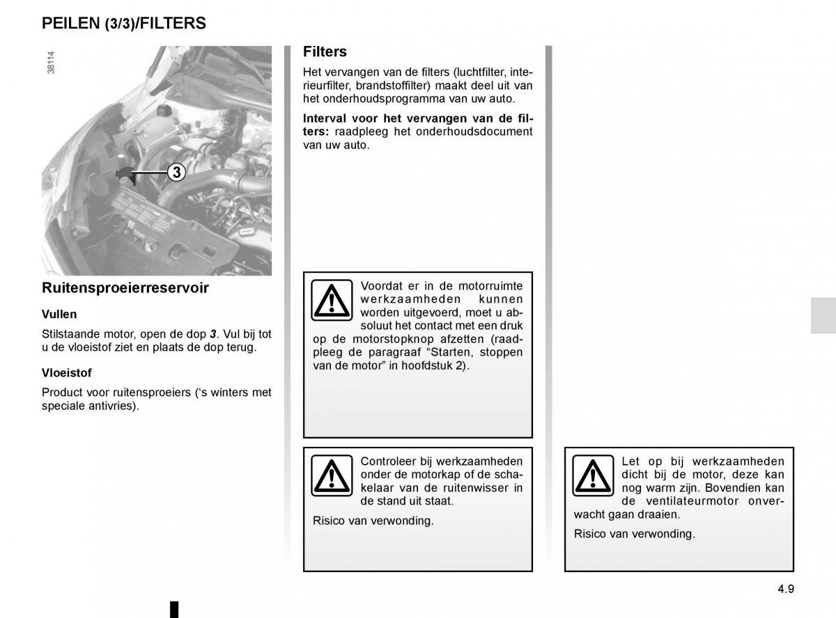 Renault Captur handleiding / page 167