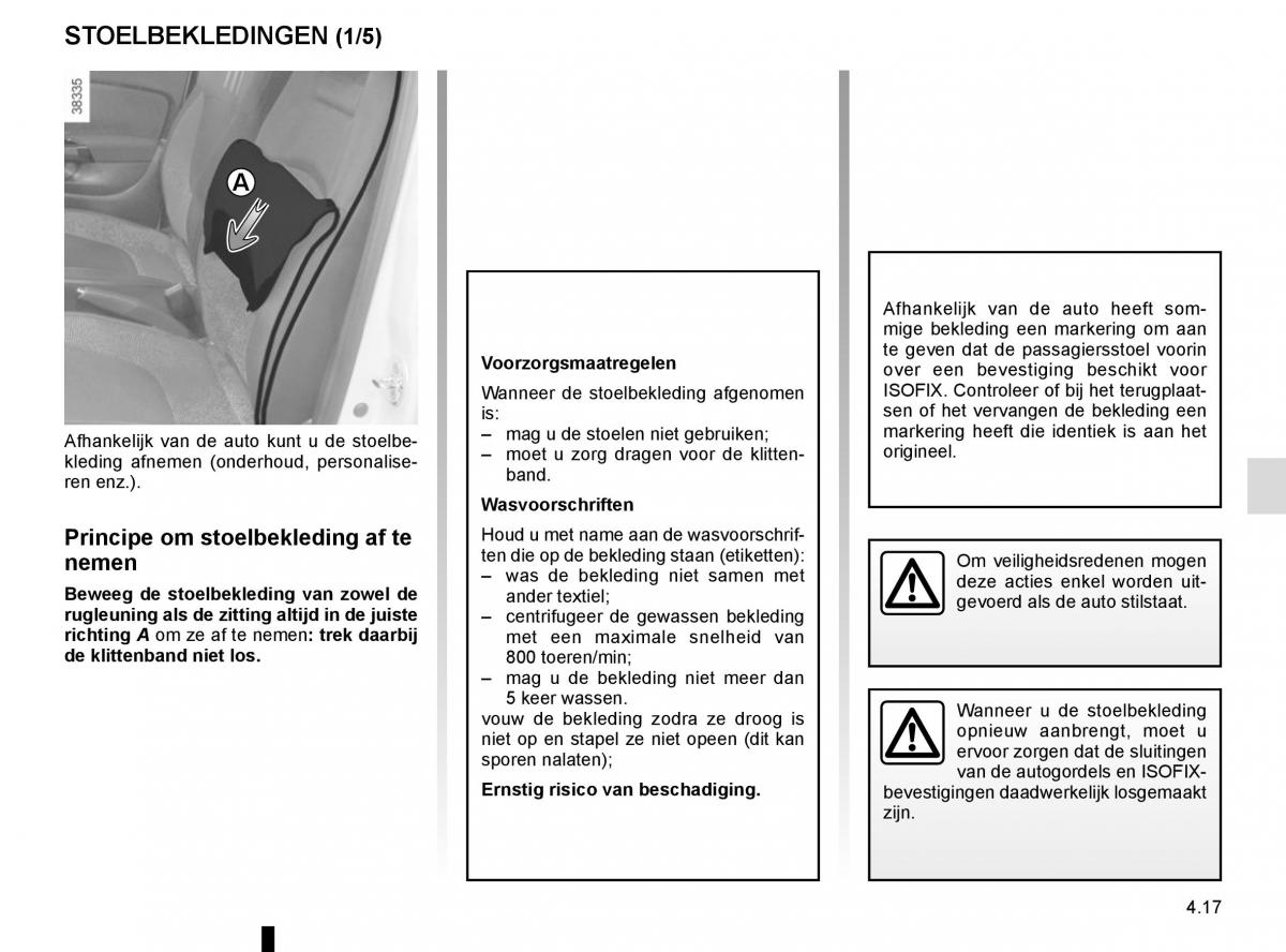 Renault Captur handleiding / page 175