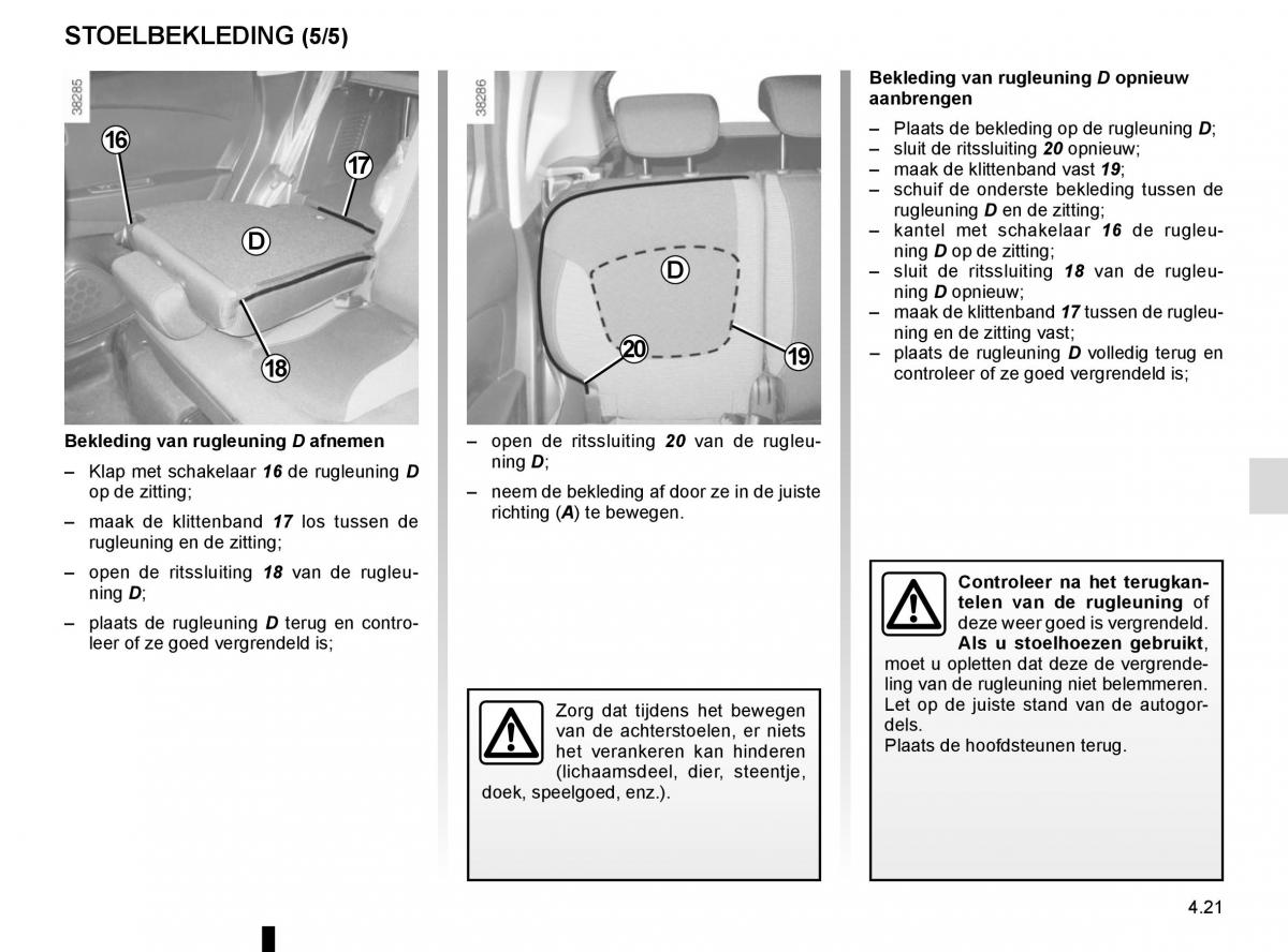 Renault Captur handleiding / page 179