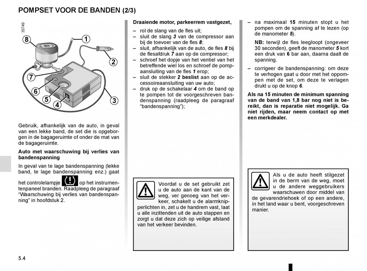 Renault Captur handleiding / page 184