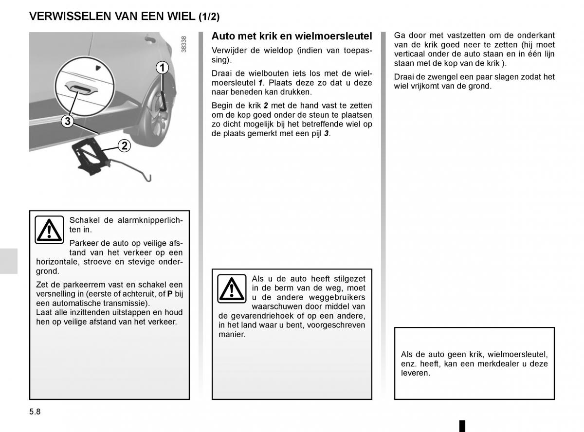 Renault Captur handleiding / page 188