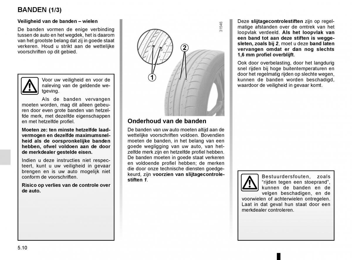 Renault Captur handleiding / page 190