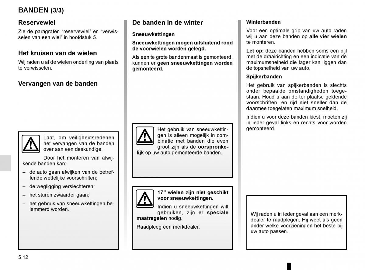 Renault Captur handleiding / page 192