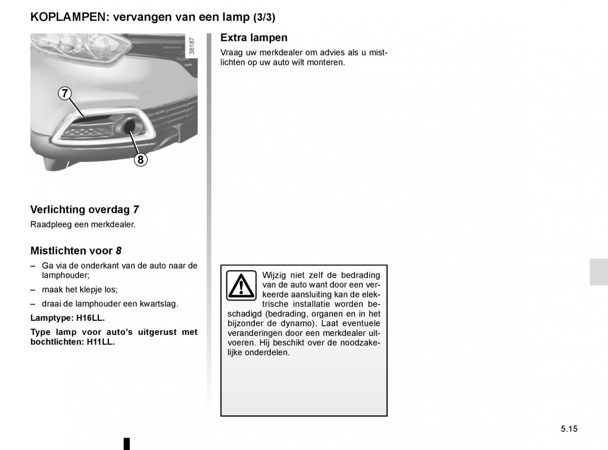 Renault Captur handleiding / page 195