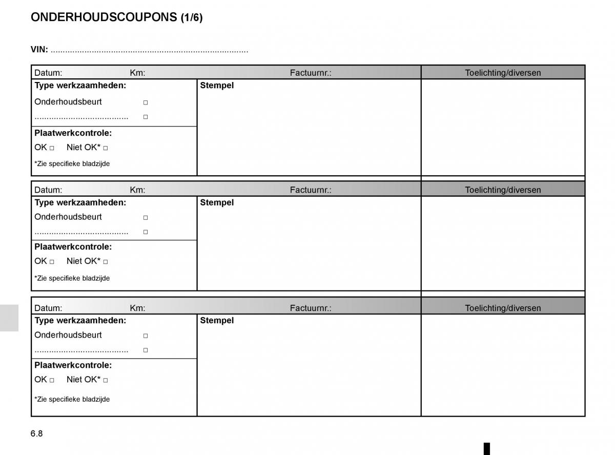 Renault Captur handleiding / page 226