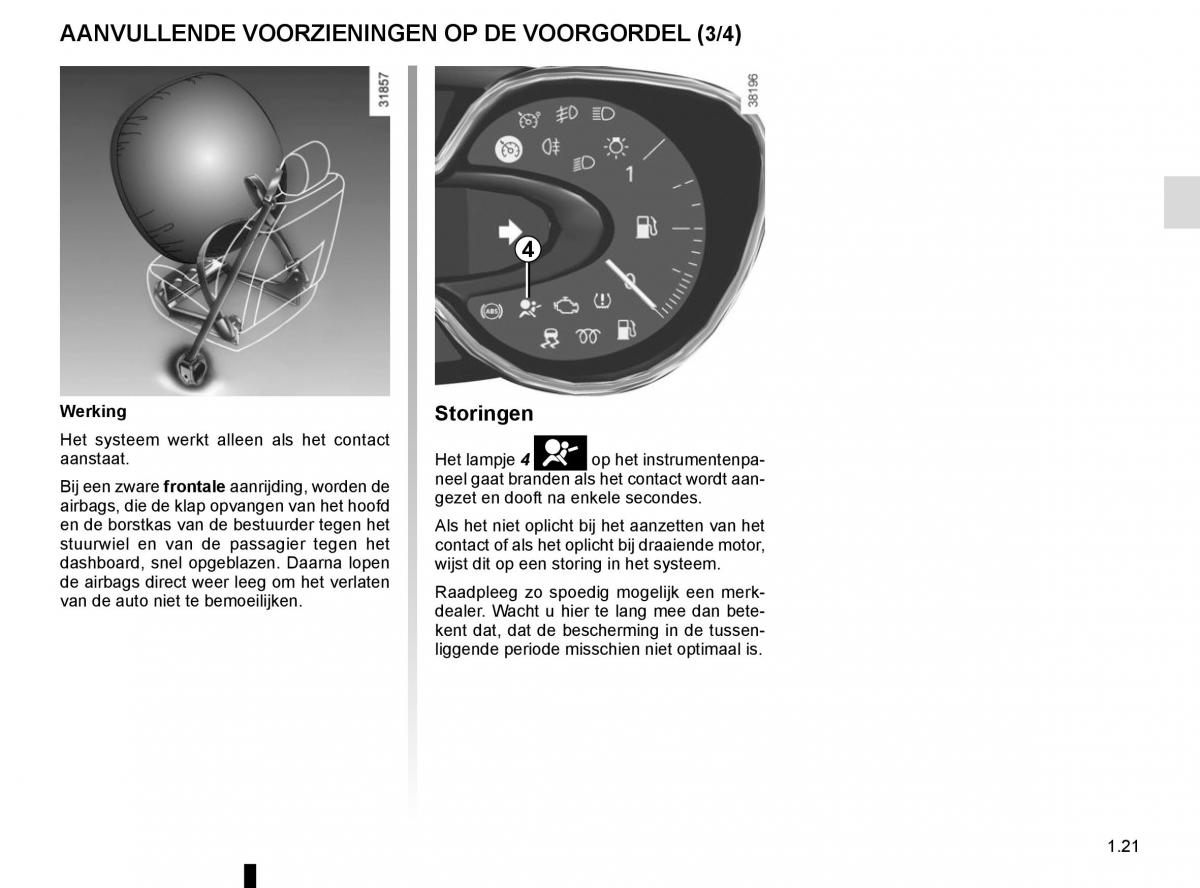 Renault Captur handleiding / page 27