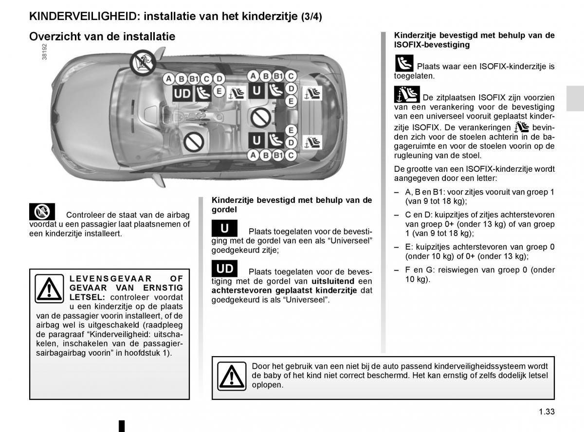 Renault Captur handleiding / page 39