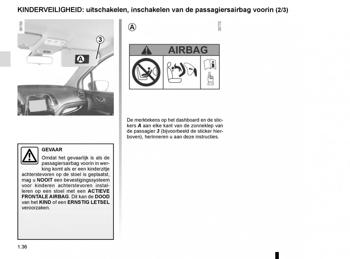 Renault Captur handleiding / page 42