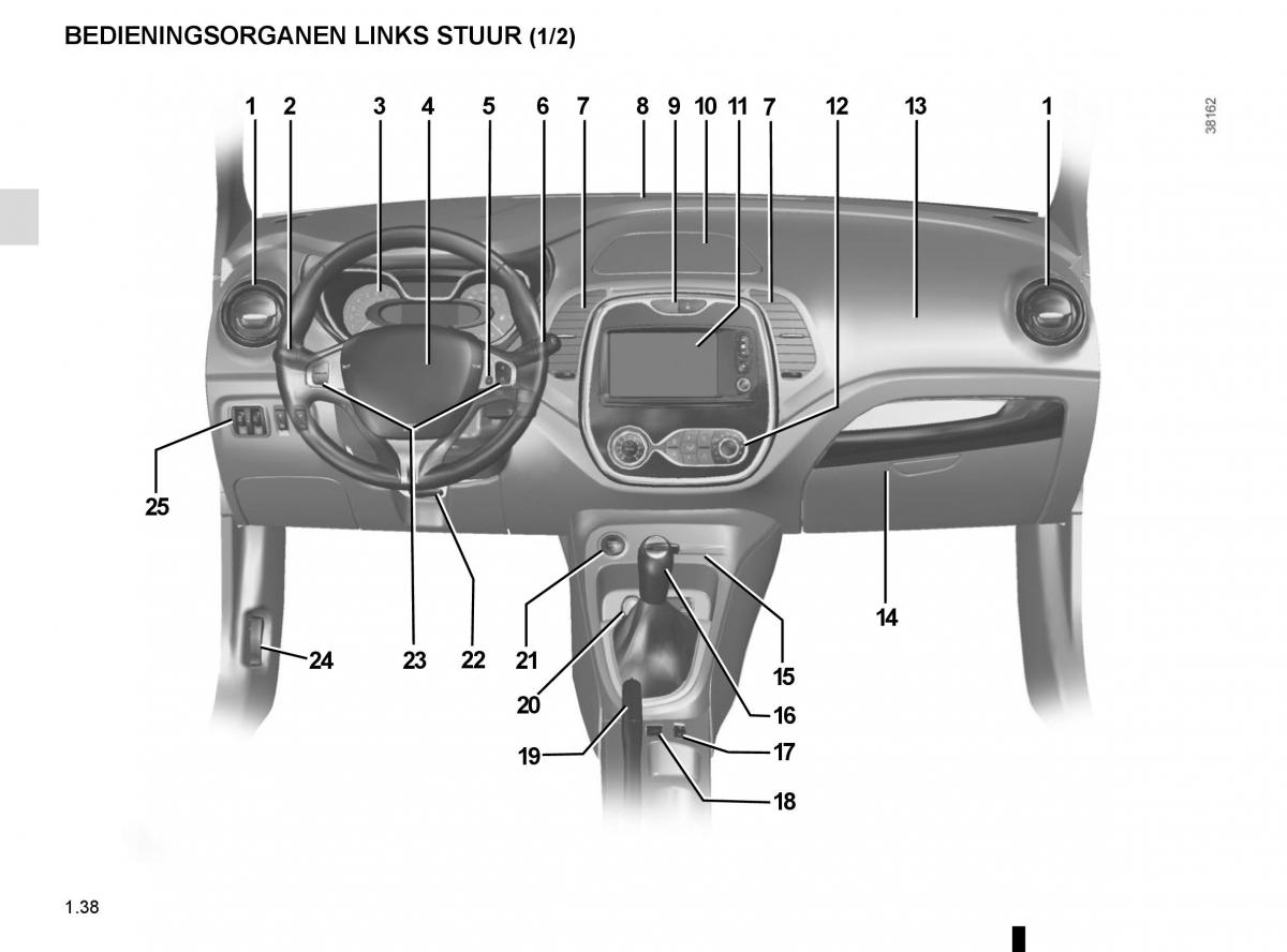 Renault Captur handleiding / page 44