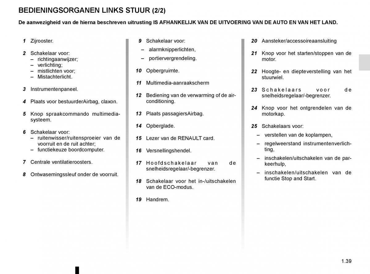 Renault Captur handleiding / page 45