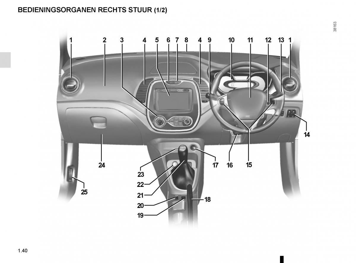 Renault Captur handleiding / page 46