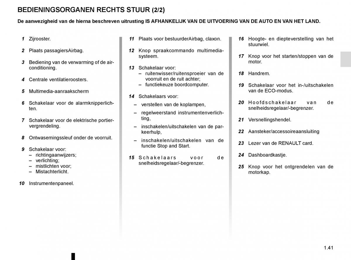 Renault Captur handleiding / page 47