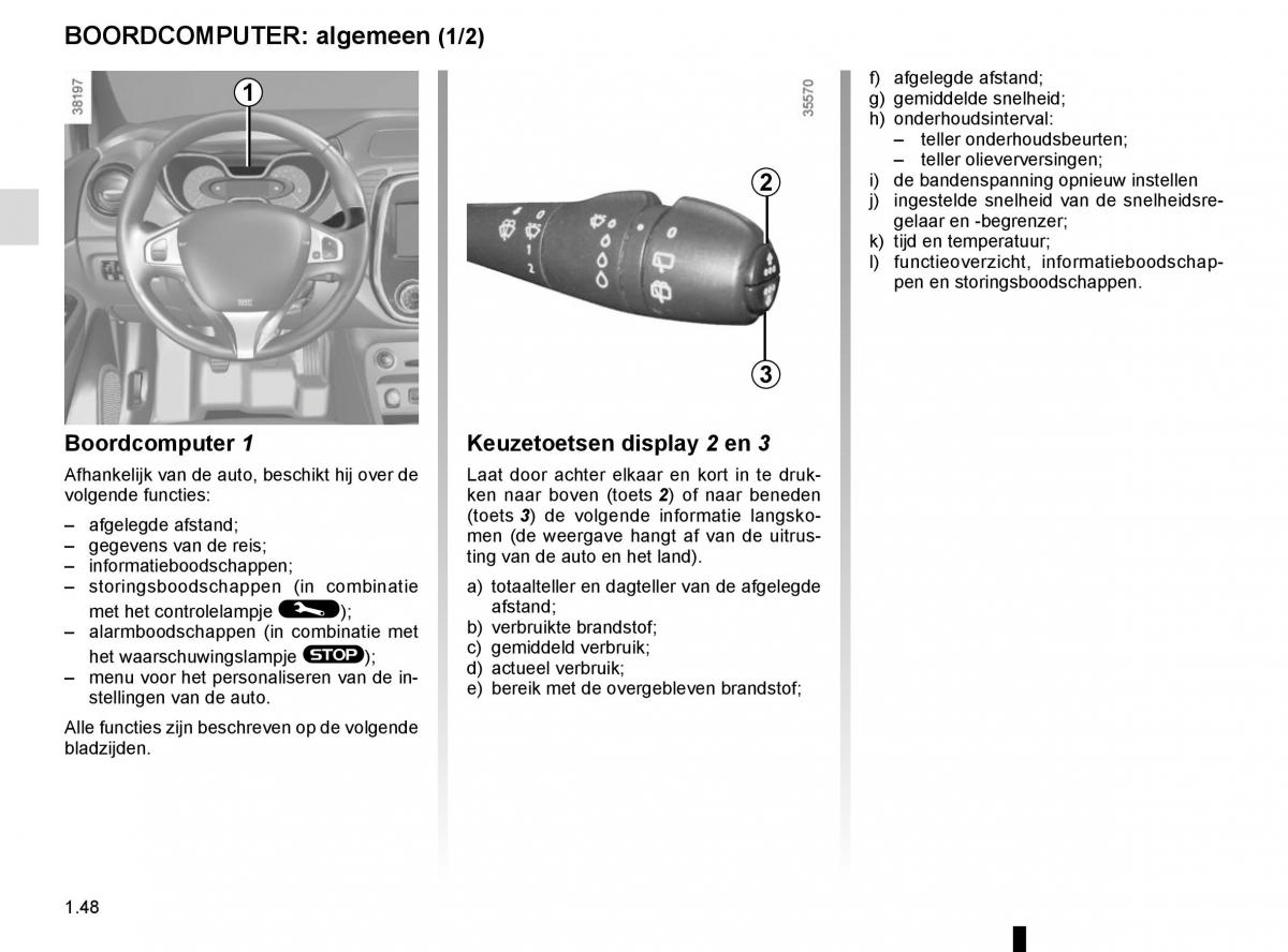 Renault Captur handleiding / page 54