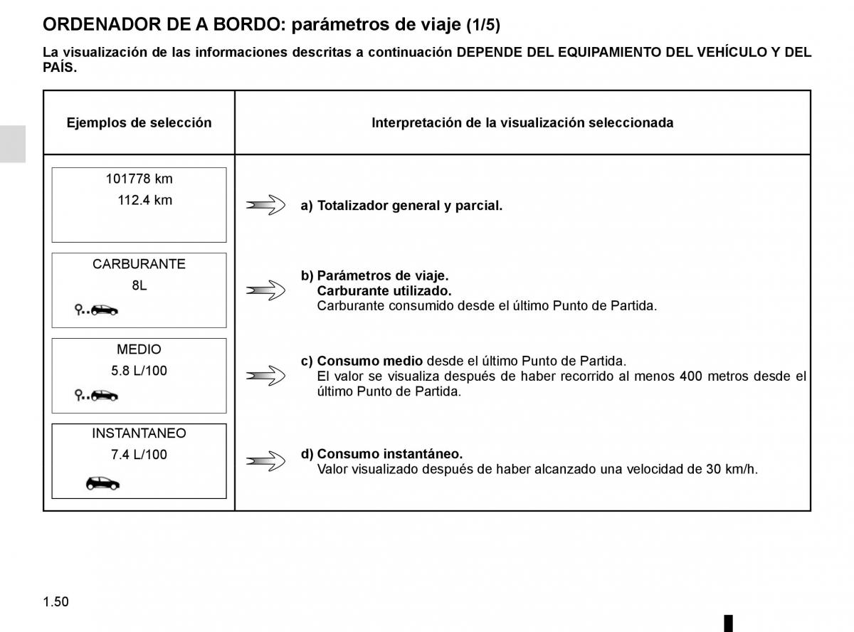 Renault Captur manual del propietario / page 56