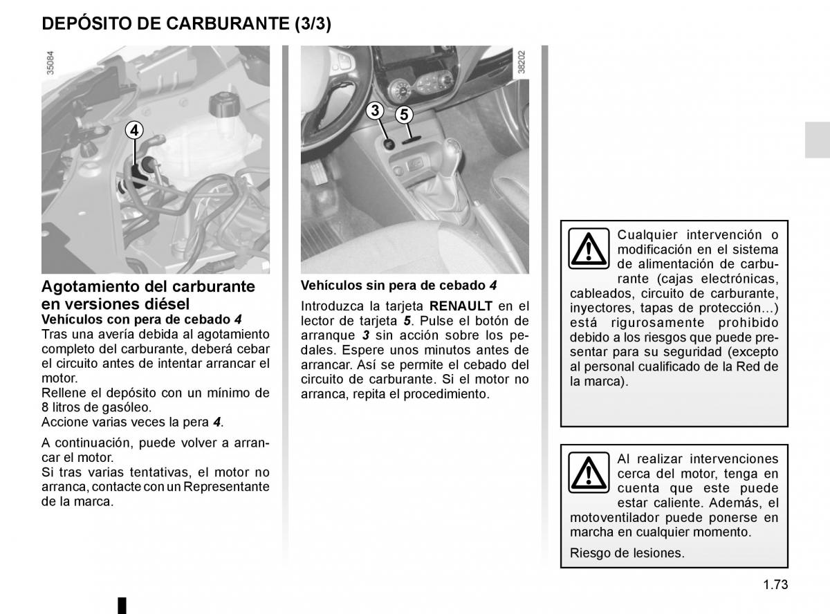 Renault Captur manual del propietario / page 79