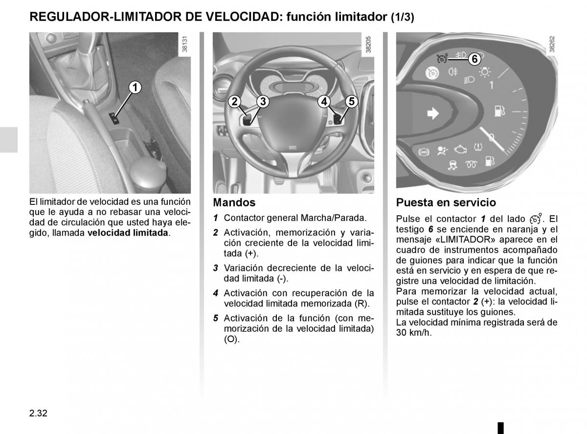 Renault Captur manual del propietario / page 112