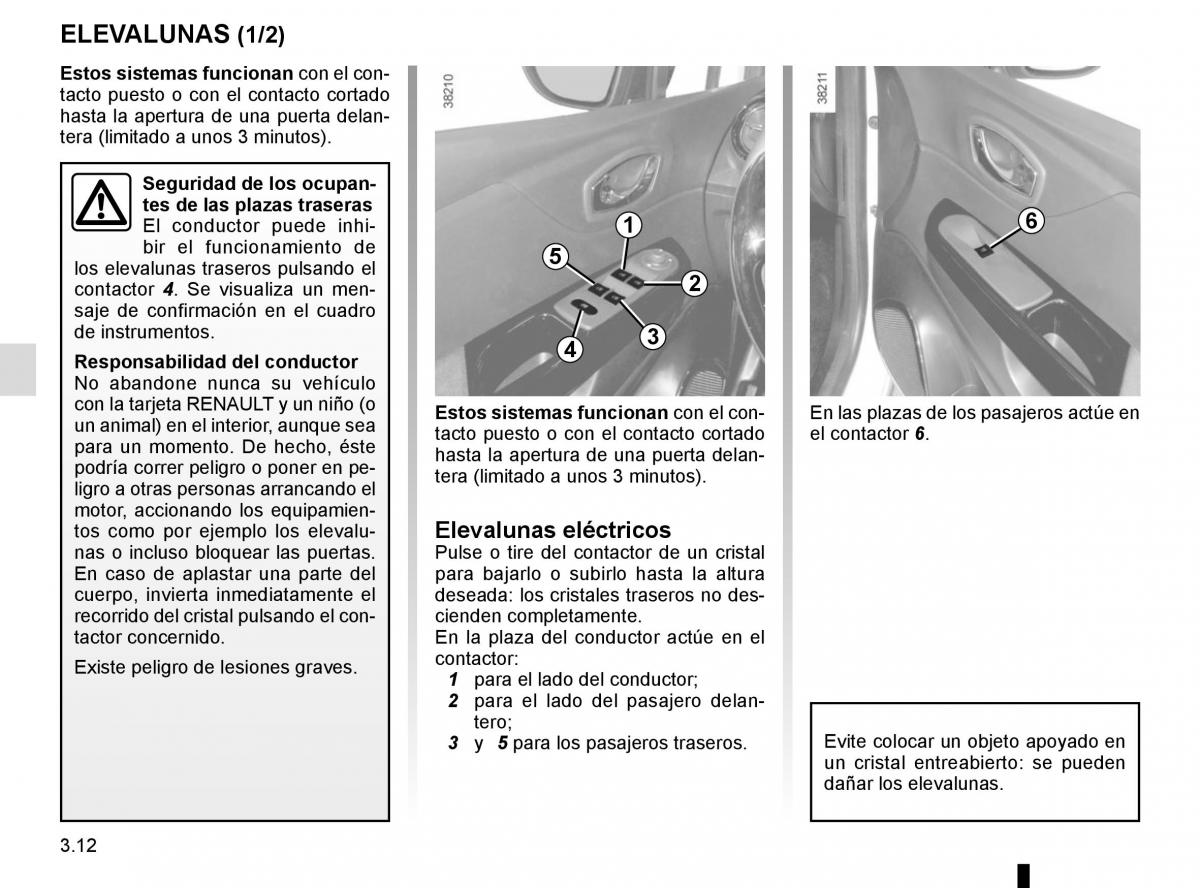 Renault Captur manual del propietario / page 138