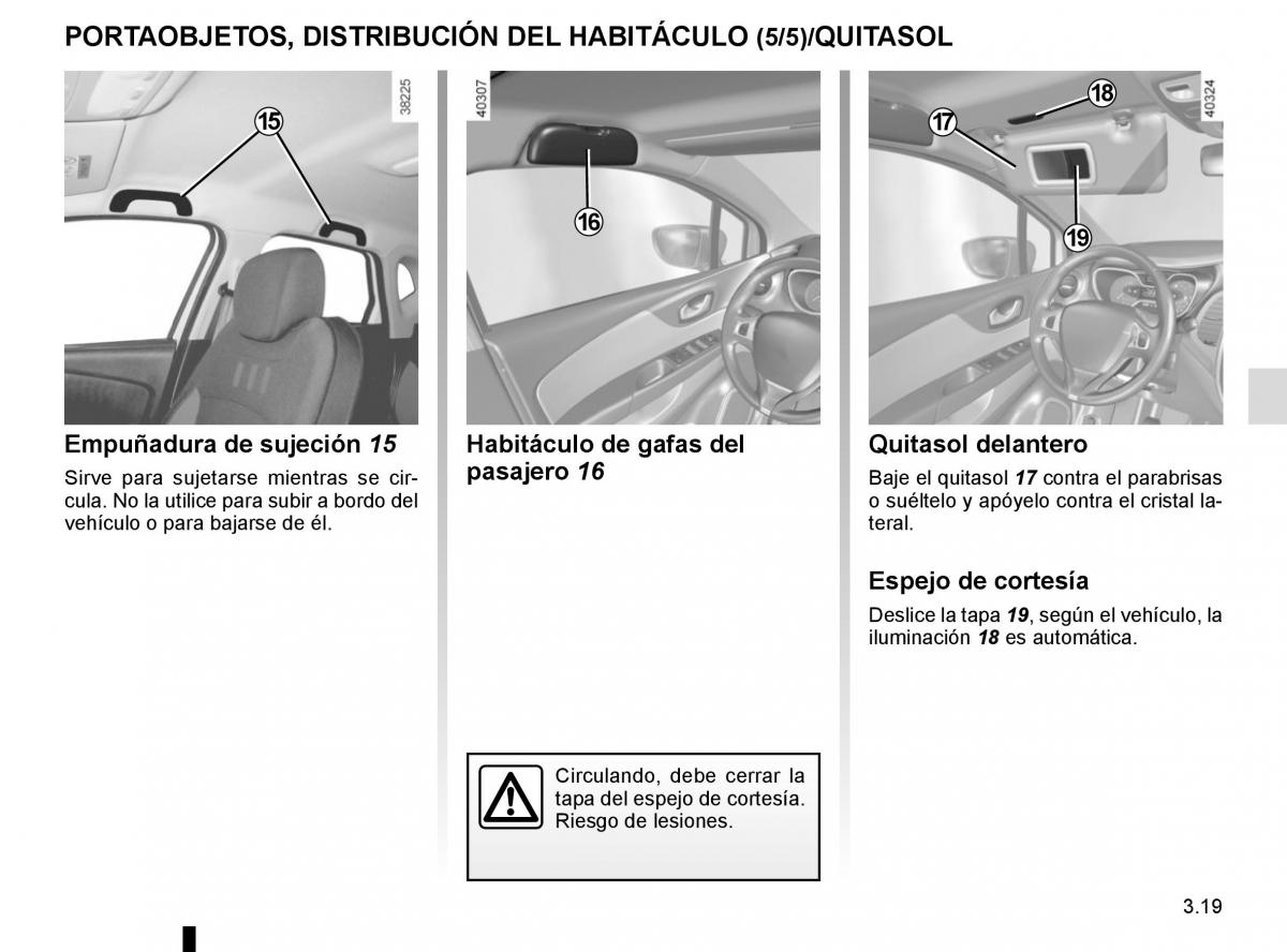 Renault Captur manual del propietario / page 145