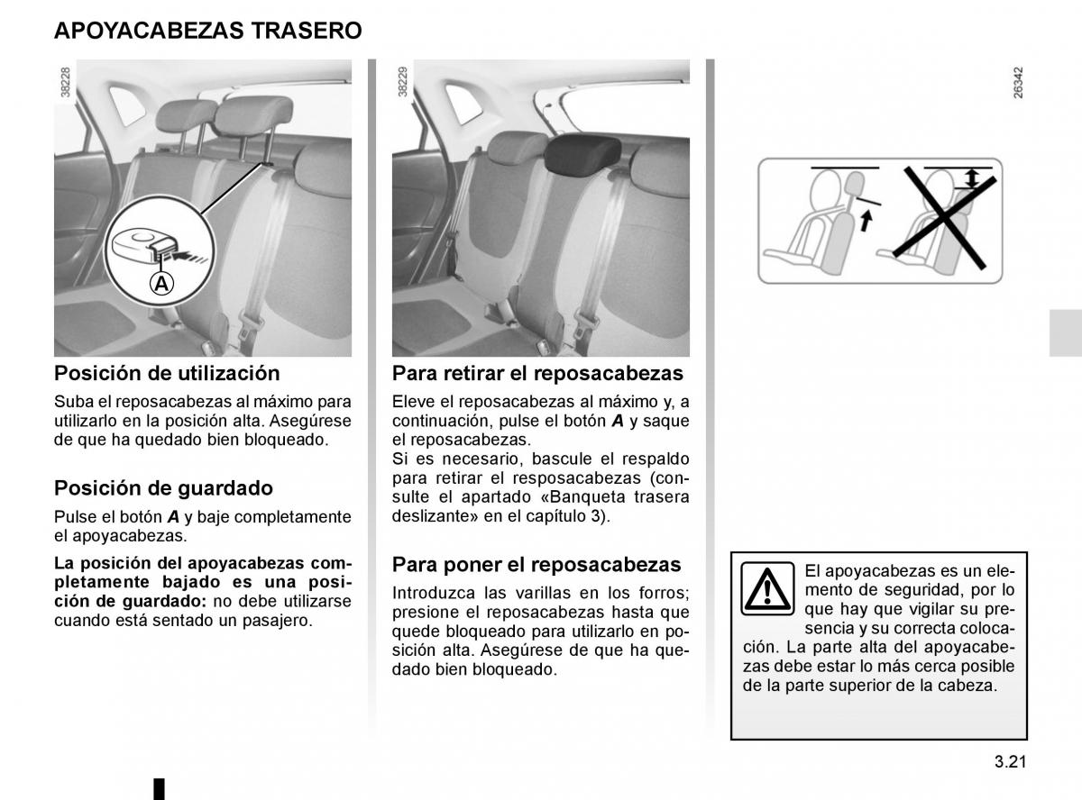 Renault Captur manual del propietario / page 147