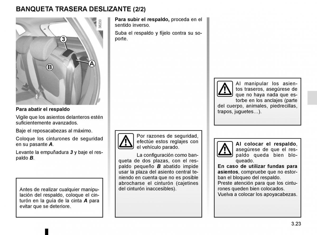 Renault Captur manual del propietario / page 149