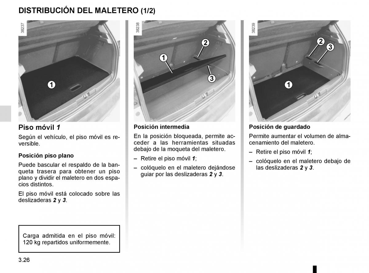 Renault Captur manual del propietario / page 152