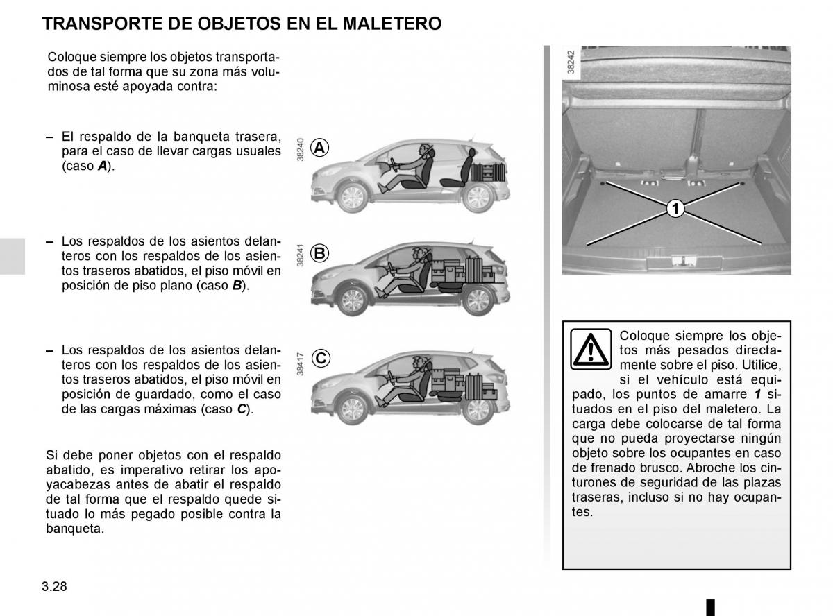 Renault Captur manual del propietario / page 154