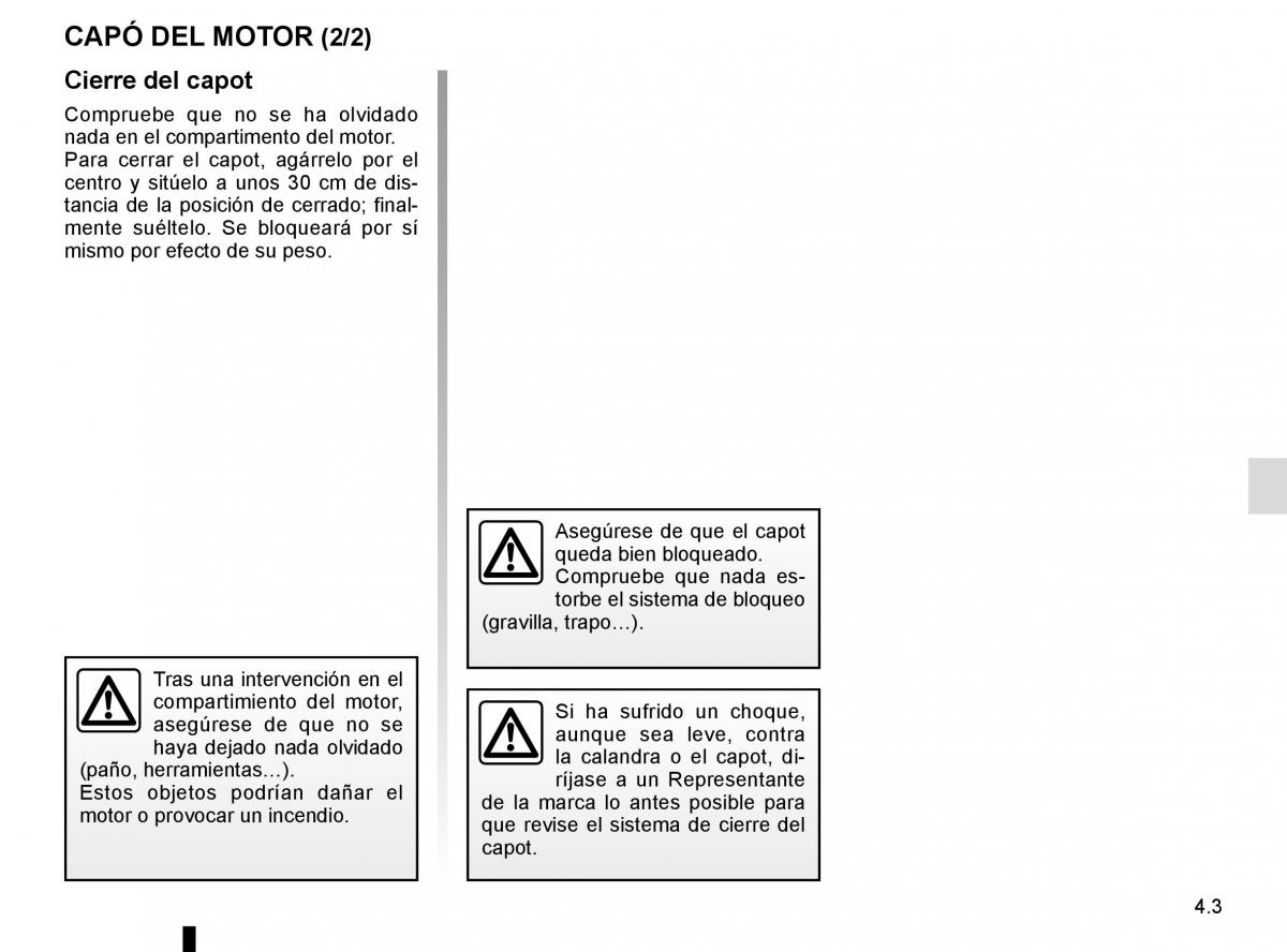 Renault Captur manual del propietario / page 161