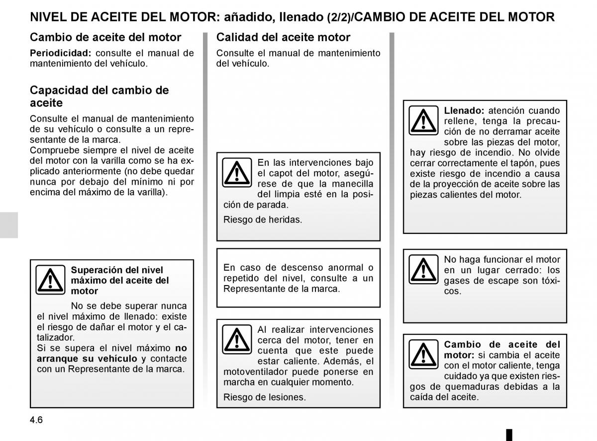 Renault Captur manual del propietario / page 164