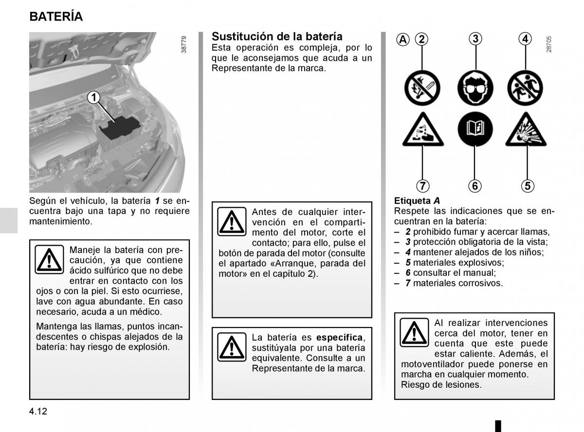 Renault Captur manual del propietario / page 170