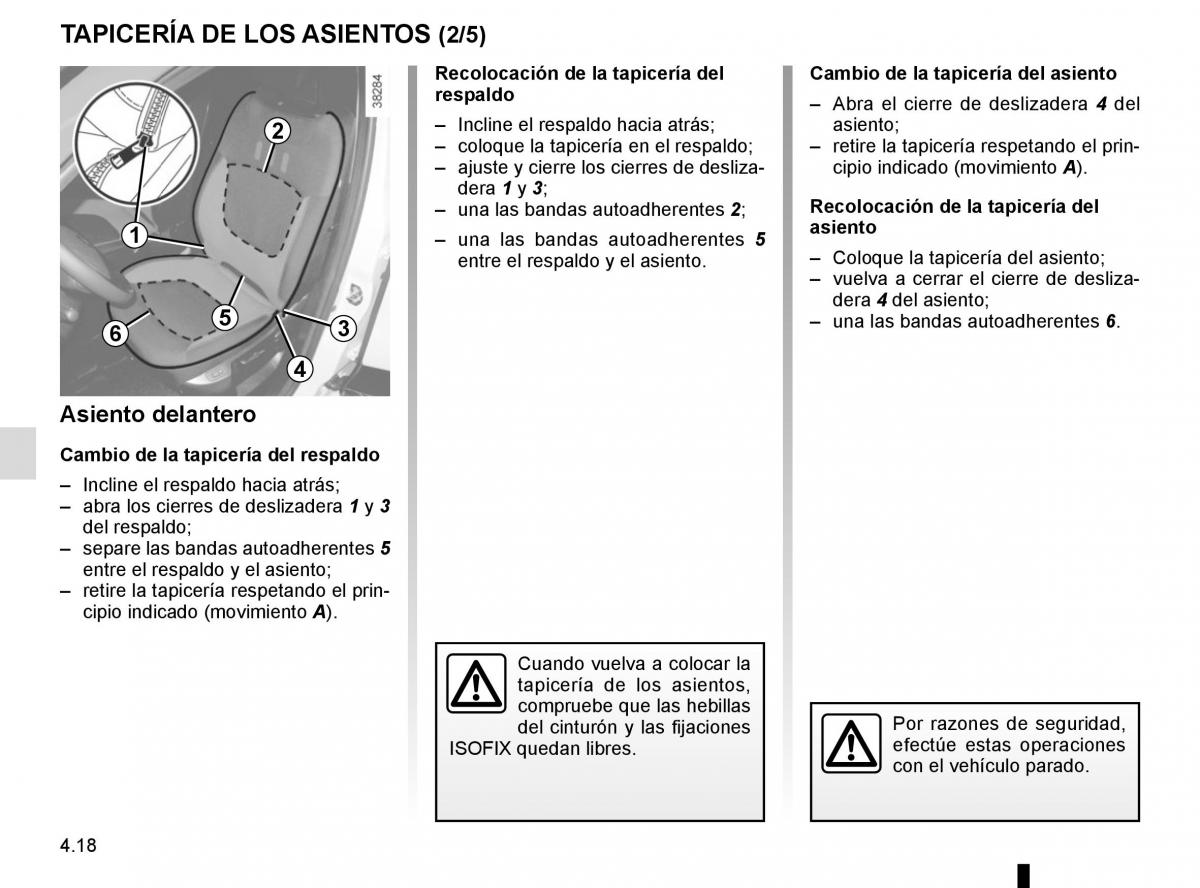 Renault Captur manual del propietario / page 176